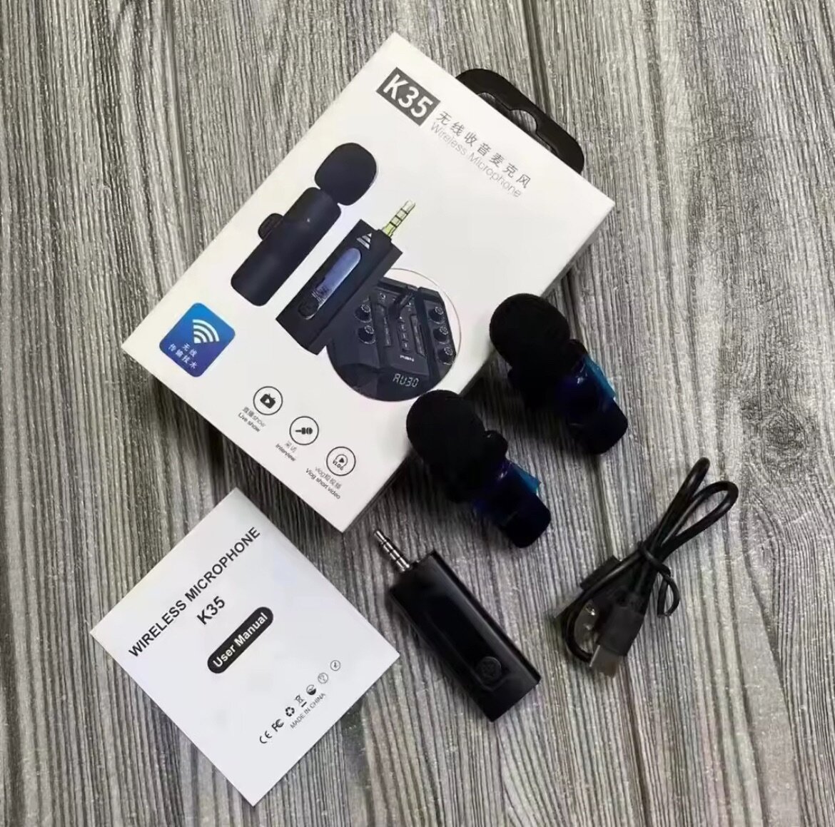 Microphone sans fil K35