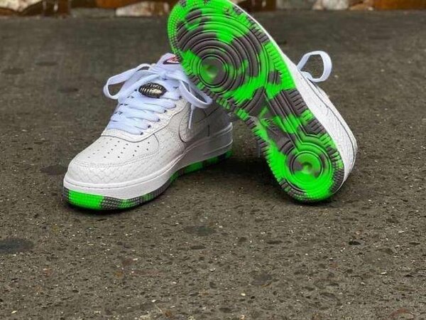 Baskets blanches sport tendance