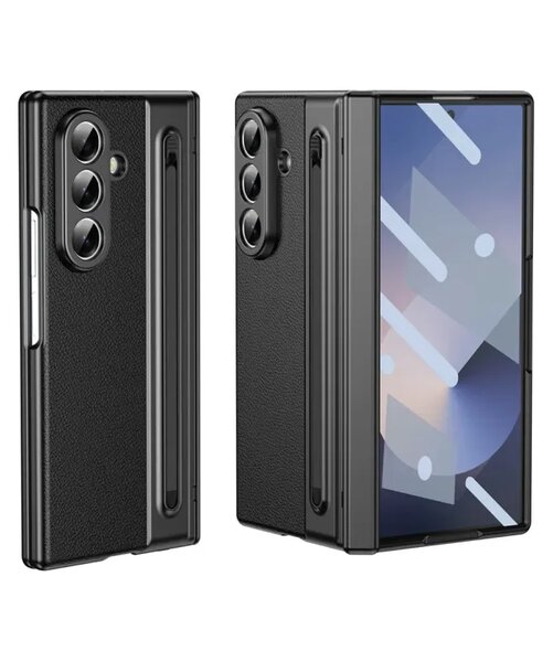 Coque Pliante en Cuir pour Téléphone