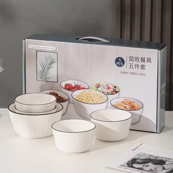 Ensemble de vaisselle en céramique