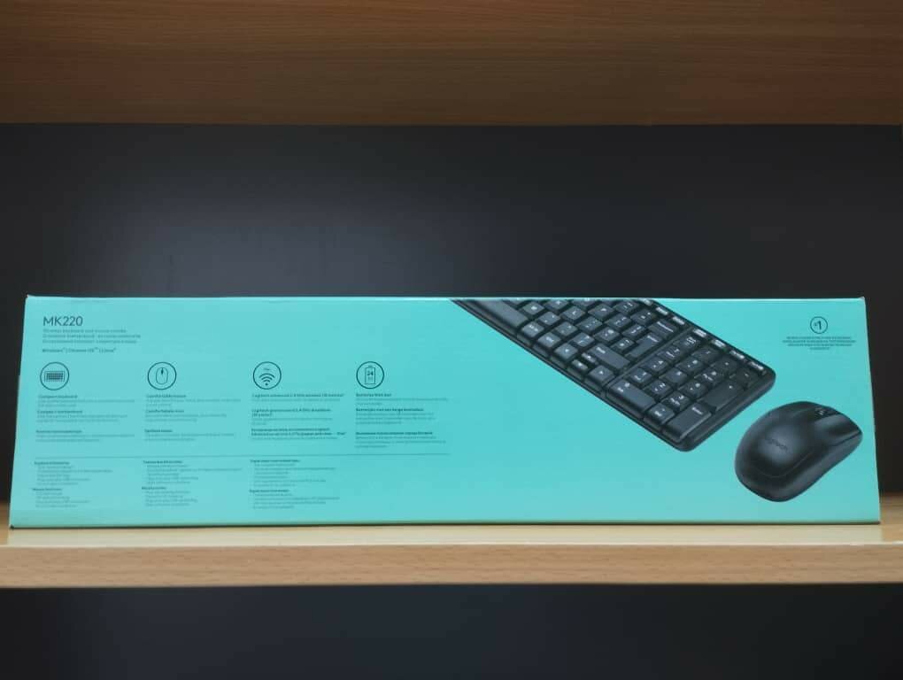 Logitech wireless keyboard and mouse
