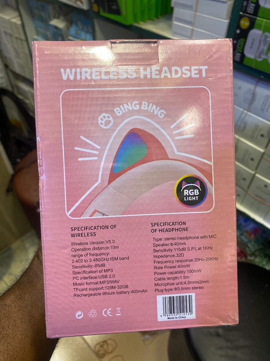 Ladies Wireless Headset