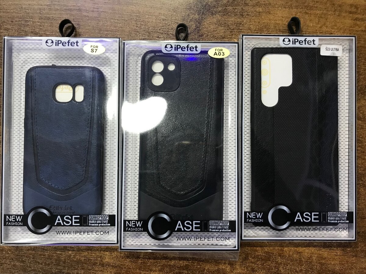 Samsung leather phone pouch