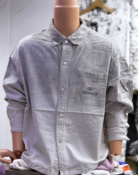 Chemise décontractée en denim