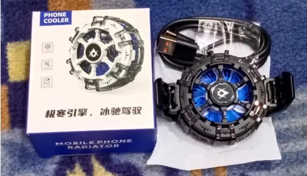 Phone Radiator | Phone Cooling Fan Case | Cold Wind Handle Fan DL01 | For PUGB Phone Cooler | Gadgets