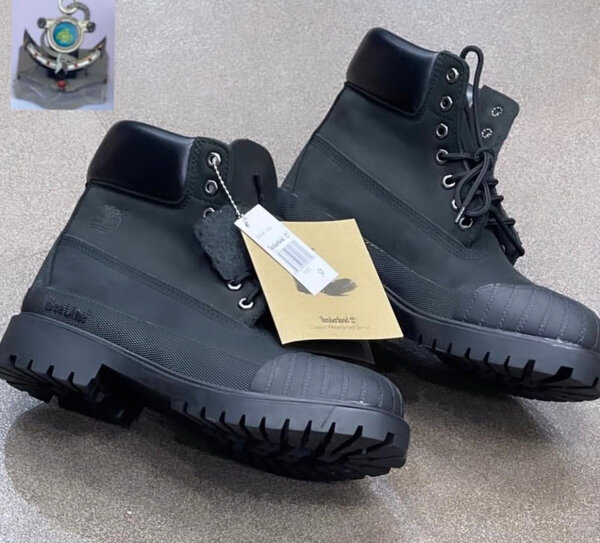 Bottes en cuir imperméables hommes