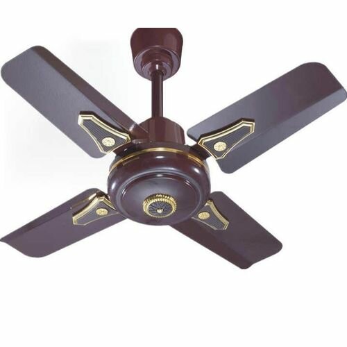 24" Short Blade Ceiling Fan - Brown