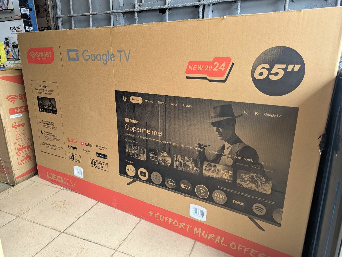 Télévision LED 65" Google TV