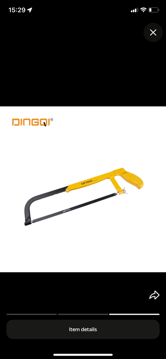 Dingqi 12" Hacksaw Frame