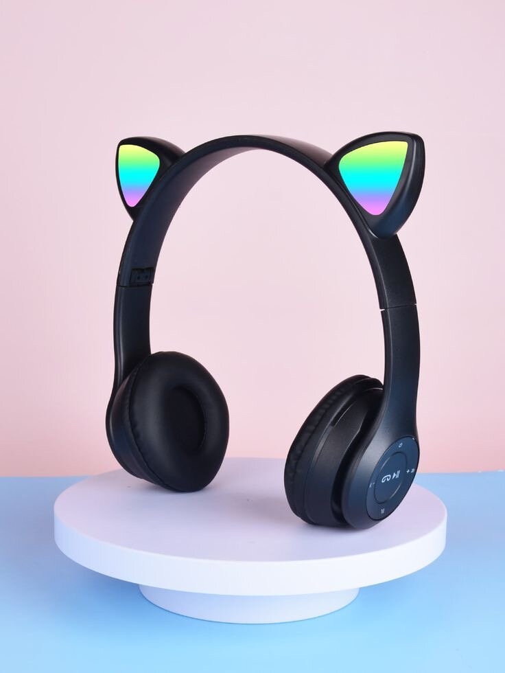Cute Cat Ear Wireless Headphones