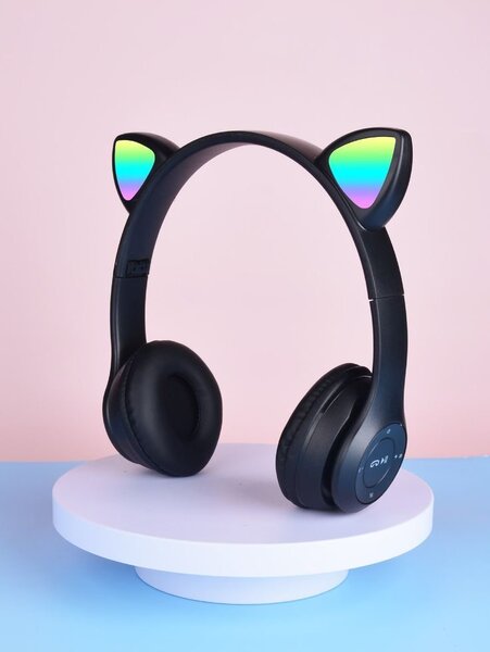 Cute Cat Ear Wireless Headphones
