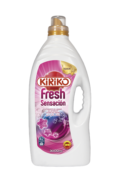 KIRIKO FRESH SENSATIONS LIQUID DETERGENT 3L