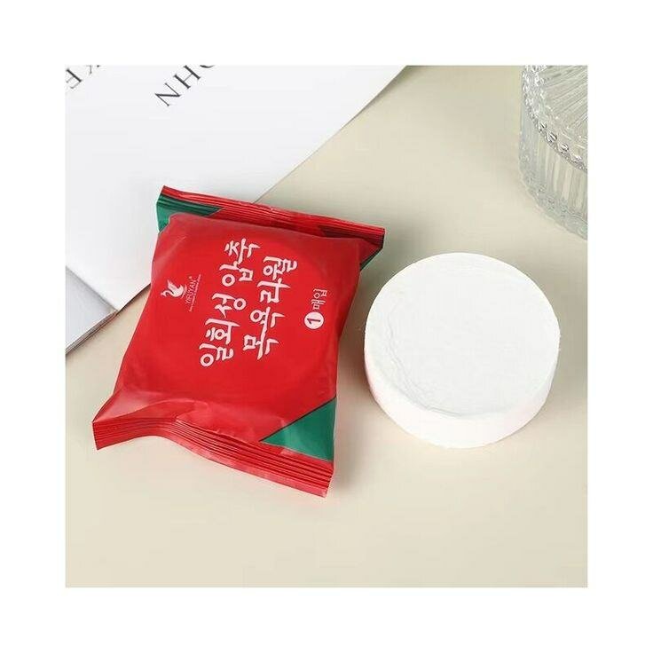 Serviettes Compressées en Coton