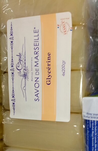 CIGALE glycérine 200g×4