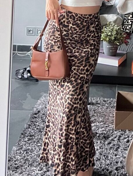 Jupe imprimé Leopard
