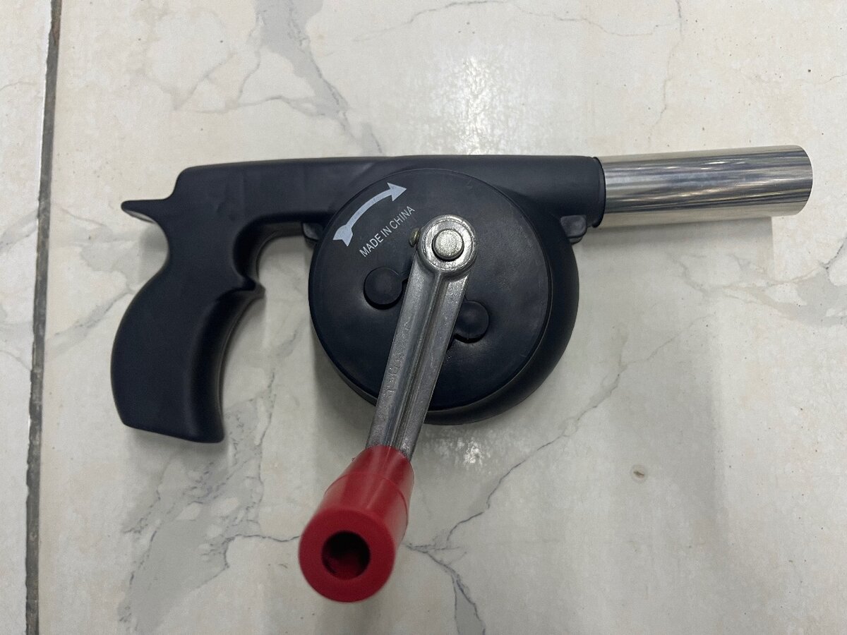 Ventilateur de barbecue manuel