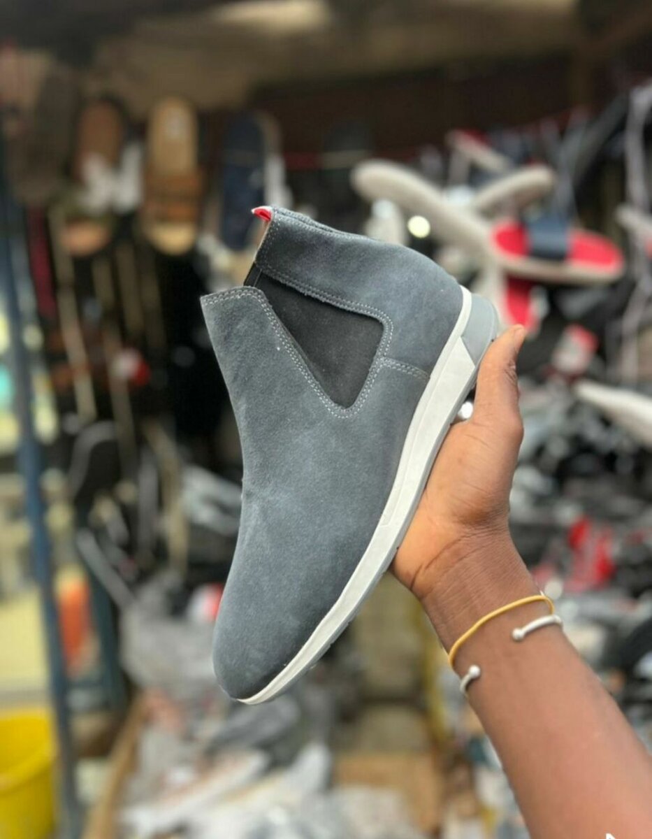 Bottines Chelsea en daim