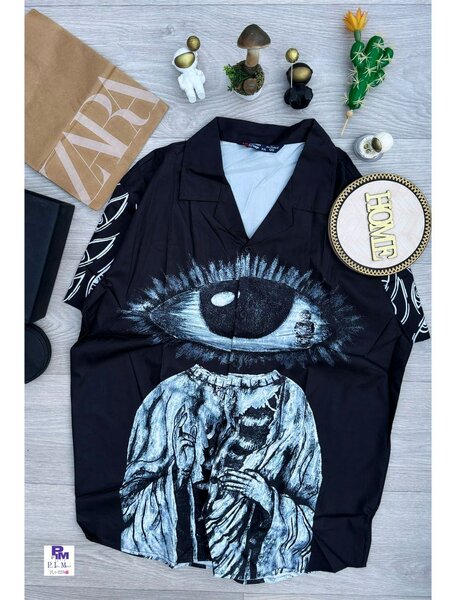 Chemise graphique œil mystique
