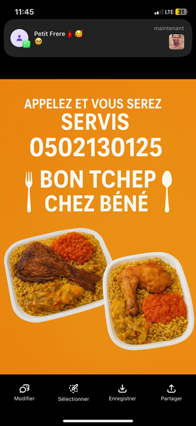 Bon tiep chez BÉNÉ 