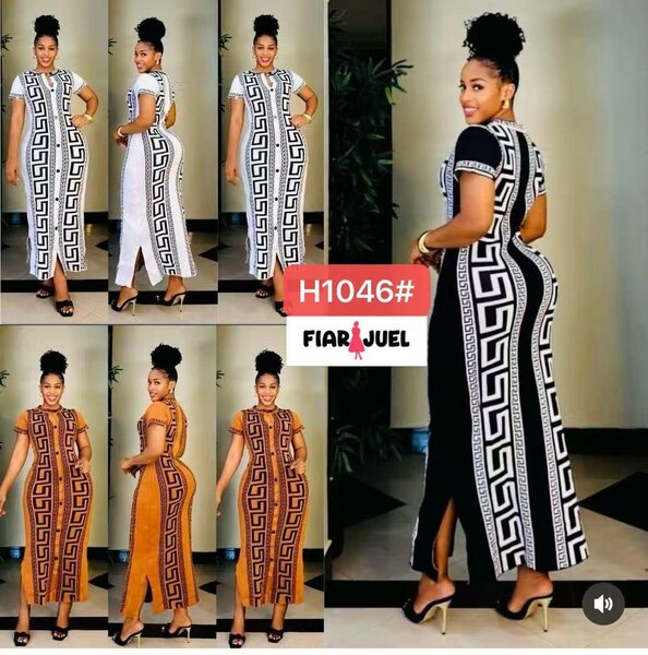 Robe longue élégante femme