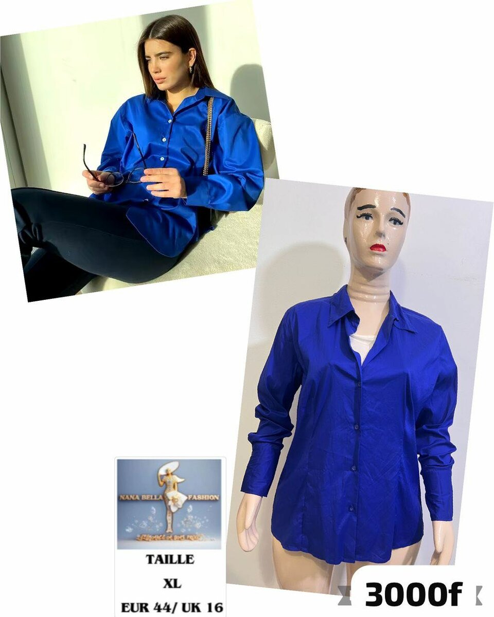 Chemise Femme coton lisse