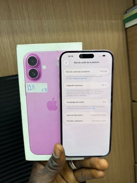iPhone 16plus 128Go CE