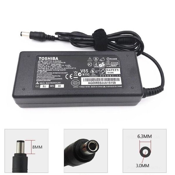 Chargeur TOSHIBA Pc portable + Câble.