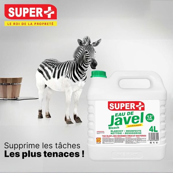 Eau de Javel 4 Litres
