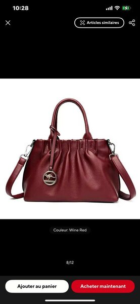 Sac à main élégant en cuir