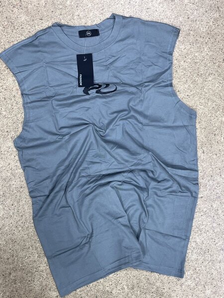 Débardeur sportif gris