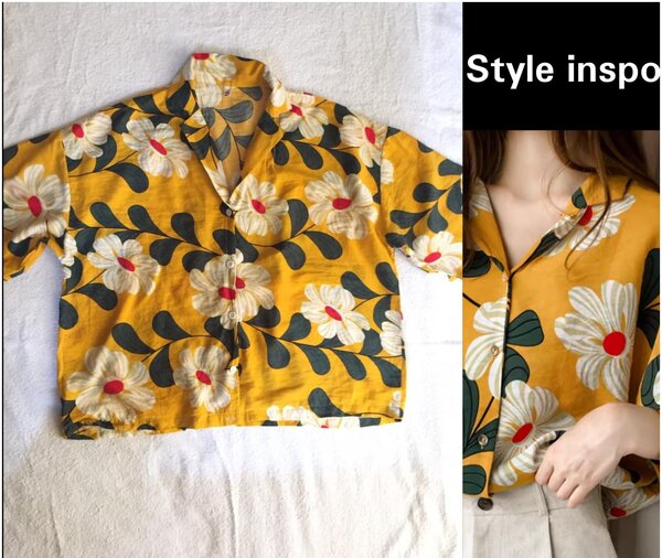 Salaula crop tops and tops