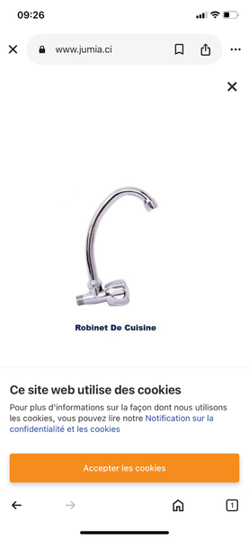 Mitigeur de Cuisine Chromé