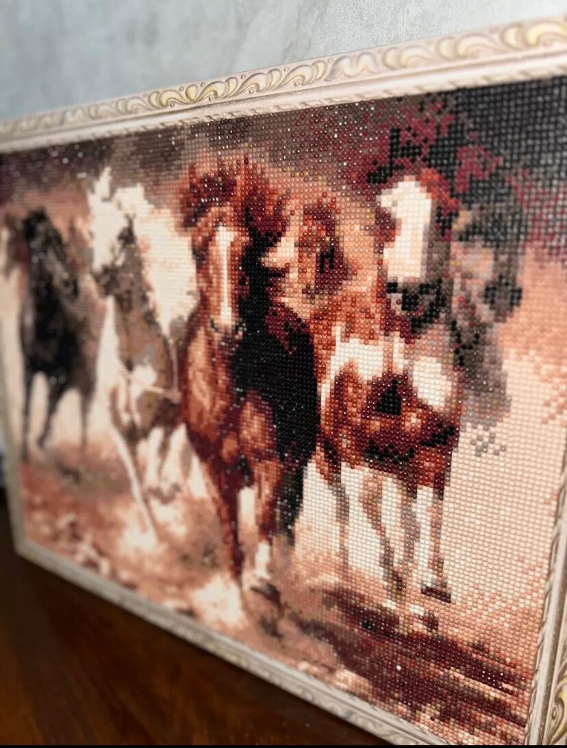 Картина из алмазной мозаики