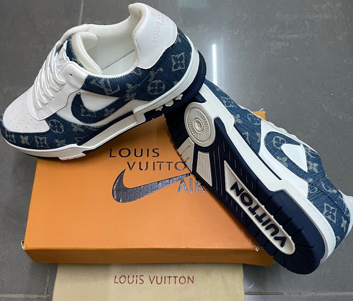 Sneakers en cuir élégantes