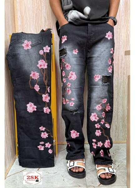 Jeans Mode Homme Bouclés