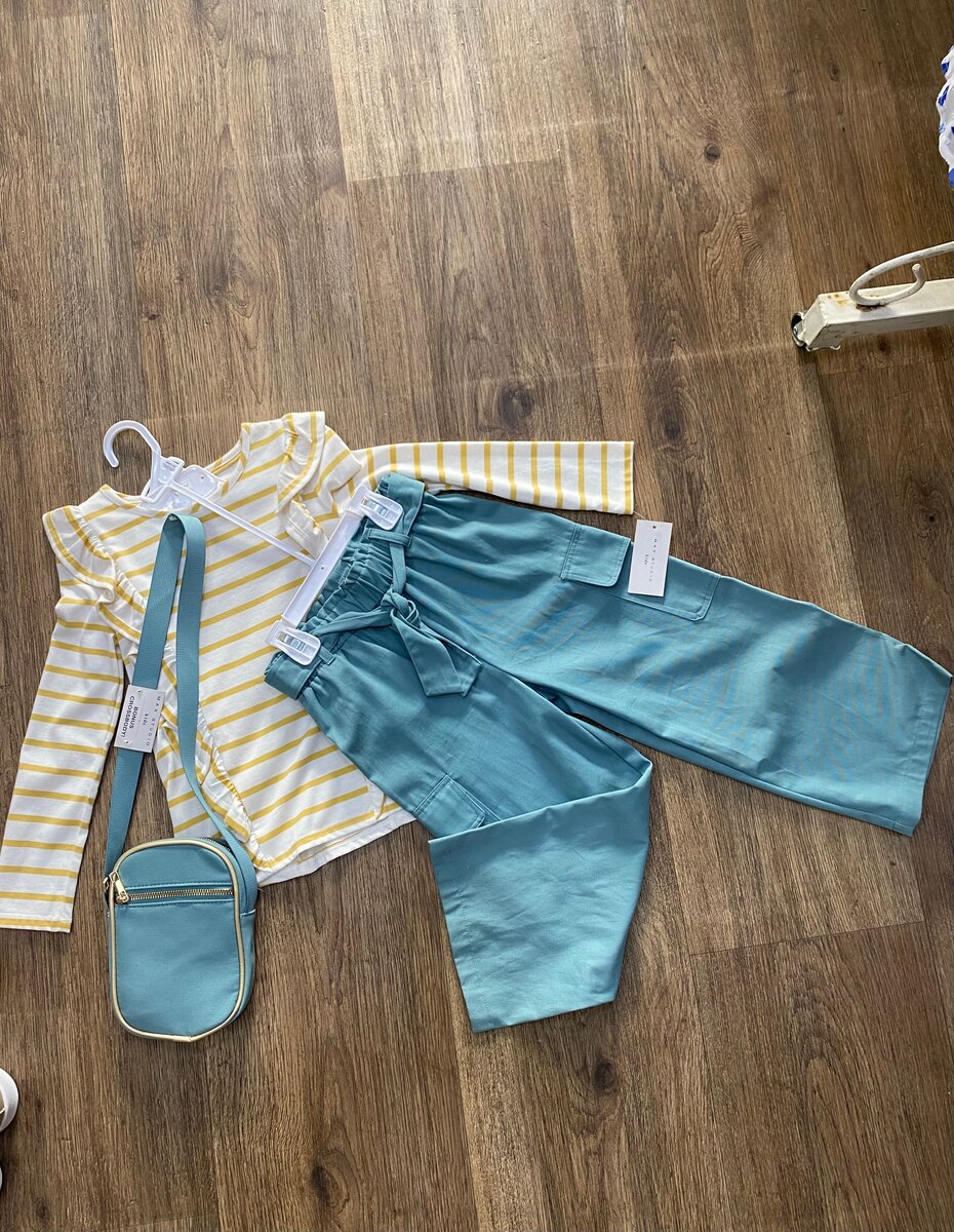 Ensemble rayé enfant