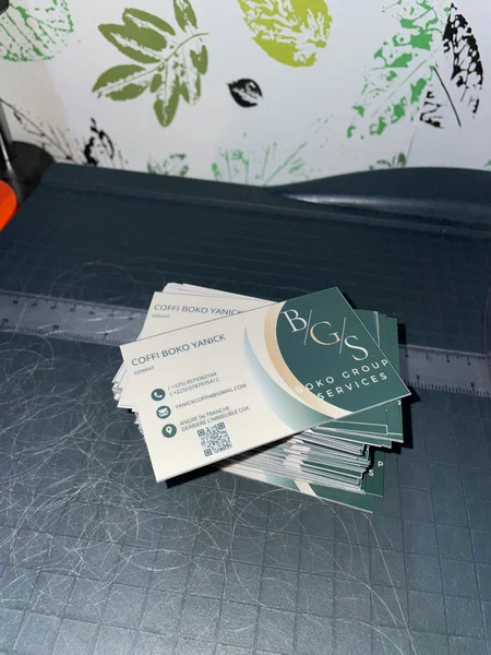Impression cartes de visites