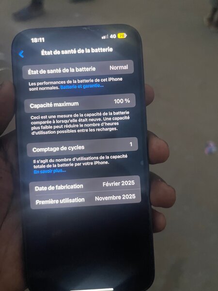 iPhone 15Pro Max - Bleu 256