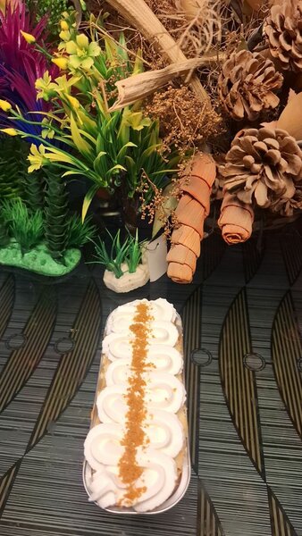 Milk cake et biscuit lotus