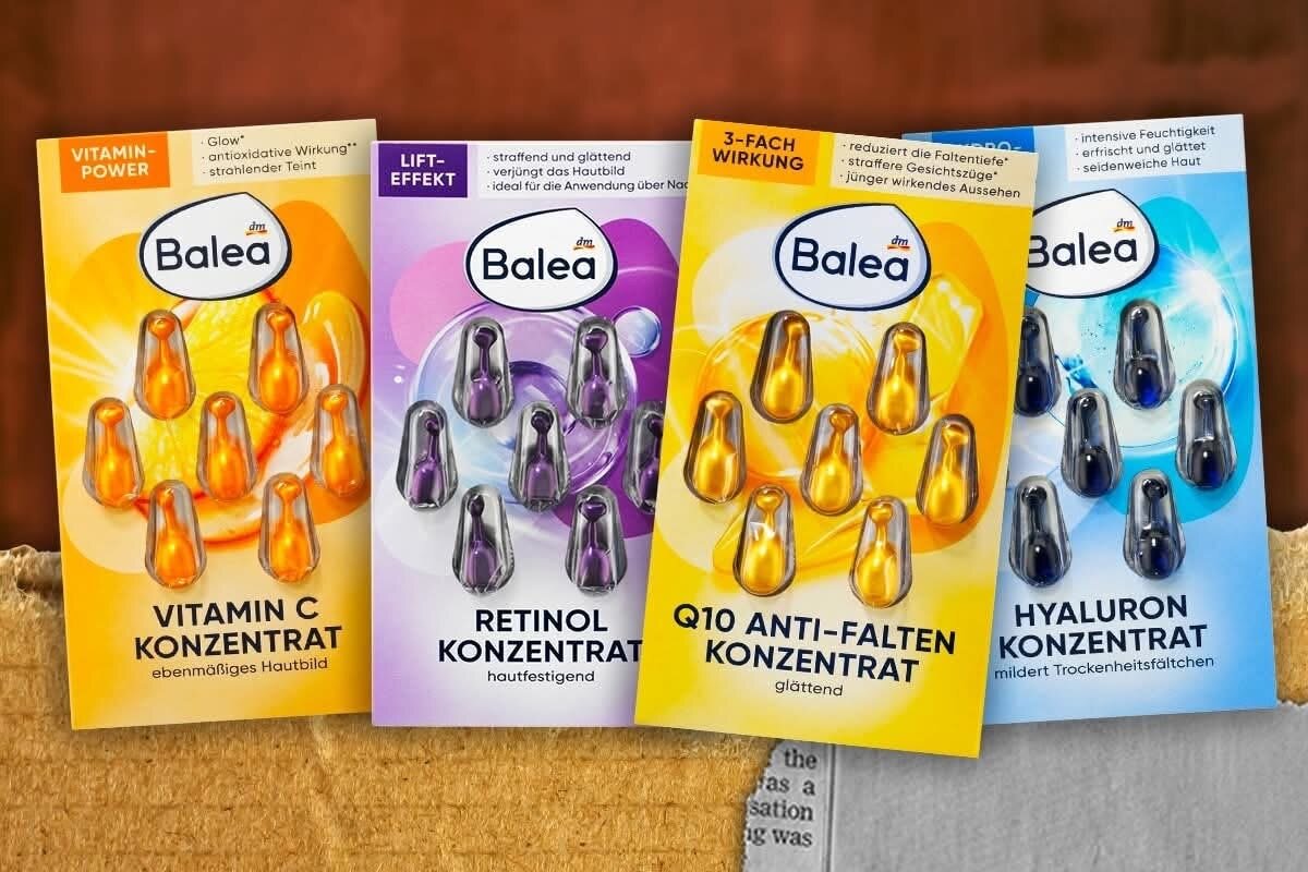 Ampoules  visage balea