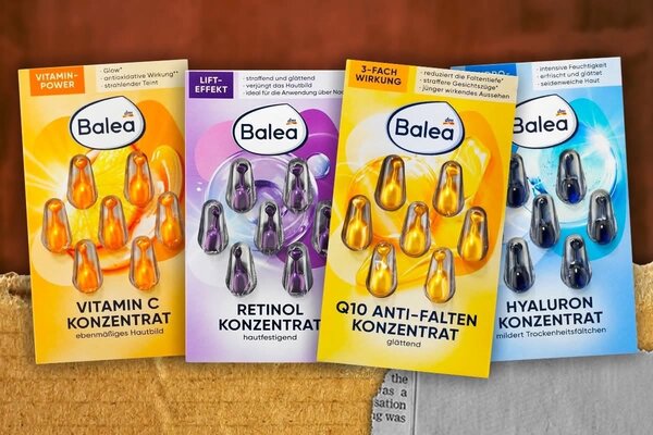 Ampoules  visage balea