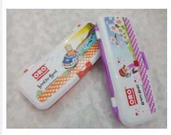 Oro Kelly & Carlos Cute Pencil Box / Geometry Box (1 Pcs)