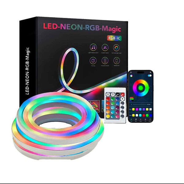 Ruban LED Néon RGB Multicolore