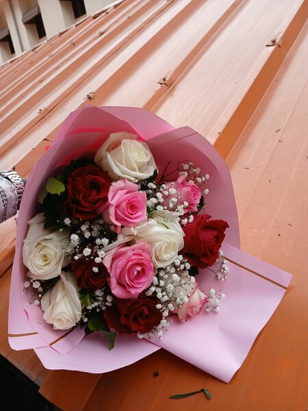 Bouquet de roses élégantes