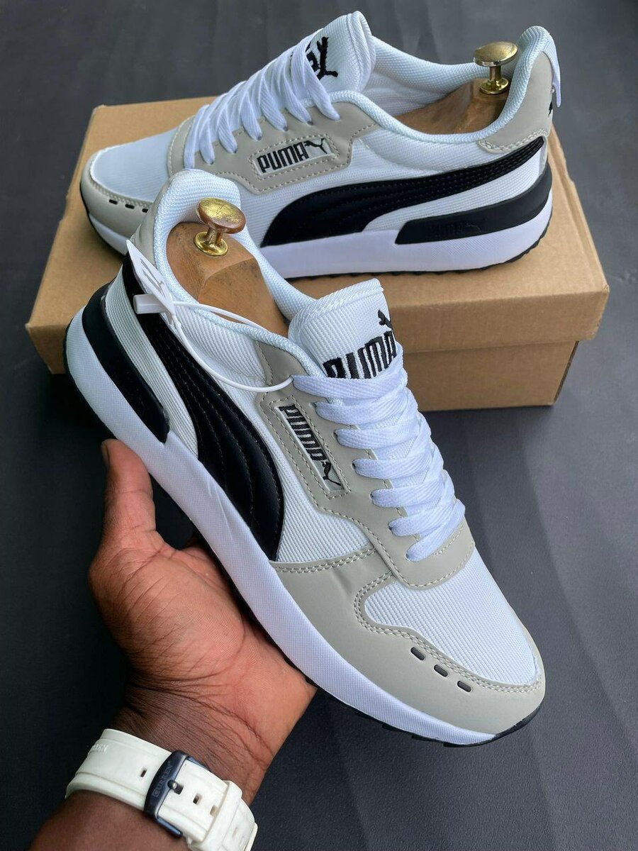 Baskets Puma style rétro homme