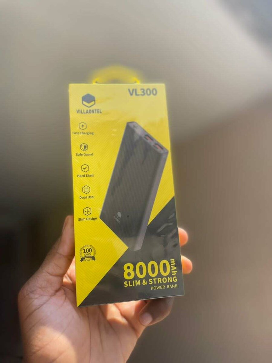 8000 mah villaontel power bank