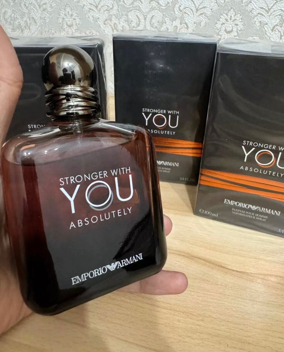 Armani stronger with you absolutely