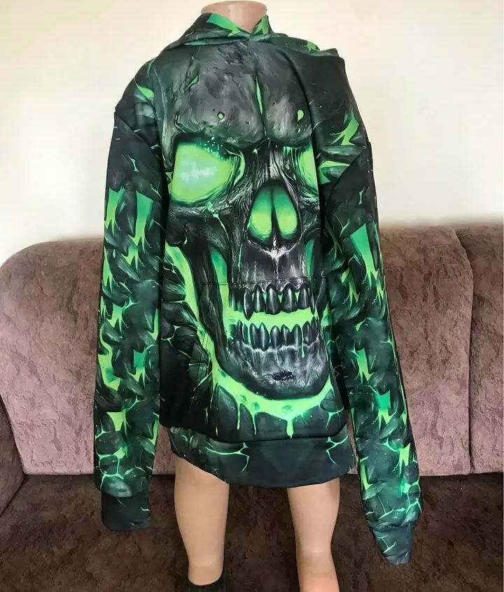 Sweat à Capuche Halloween Graphique