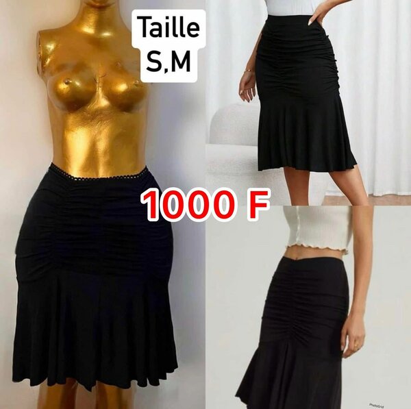 Jupe noire élégante S/M