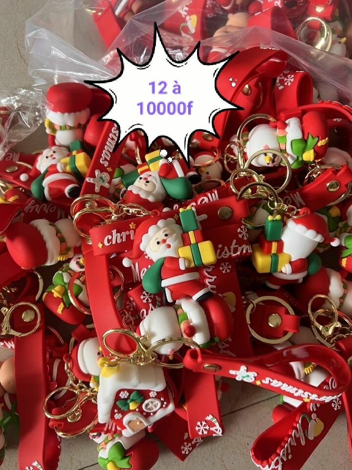 Porte-clés Noël mignon